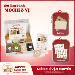 Ảnh của Set Làm Bánh Mochi 3 Vị